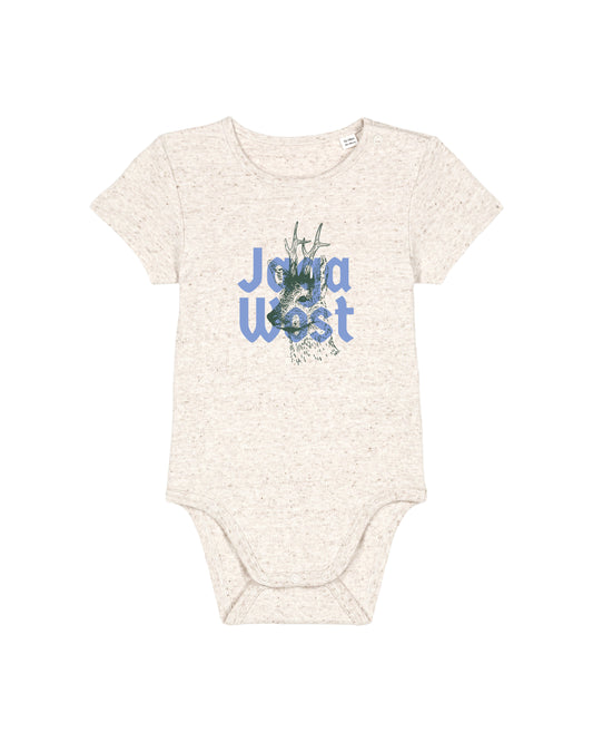 Body mit Rehbock und Logo für Baby