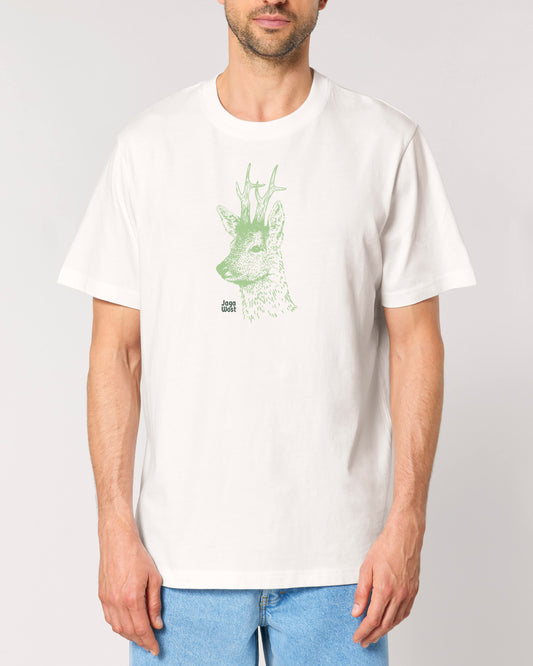 T-Shirt mit Rehbock für Mann und Frau