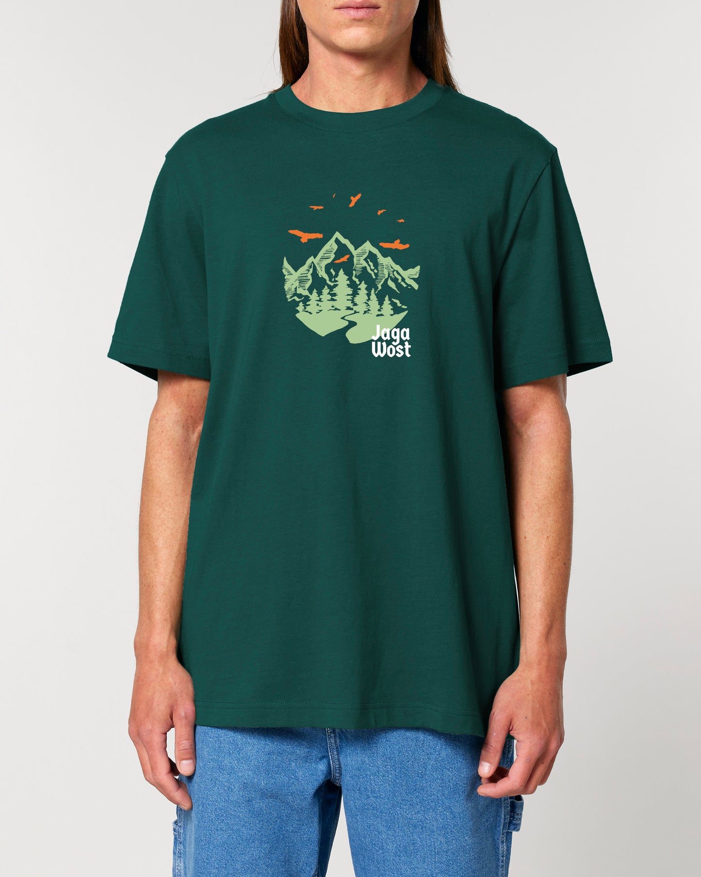 T-Shirt mit Geier für Mann und Frau