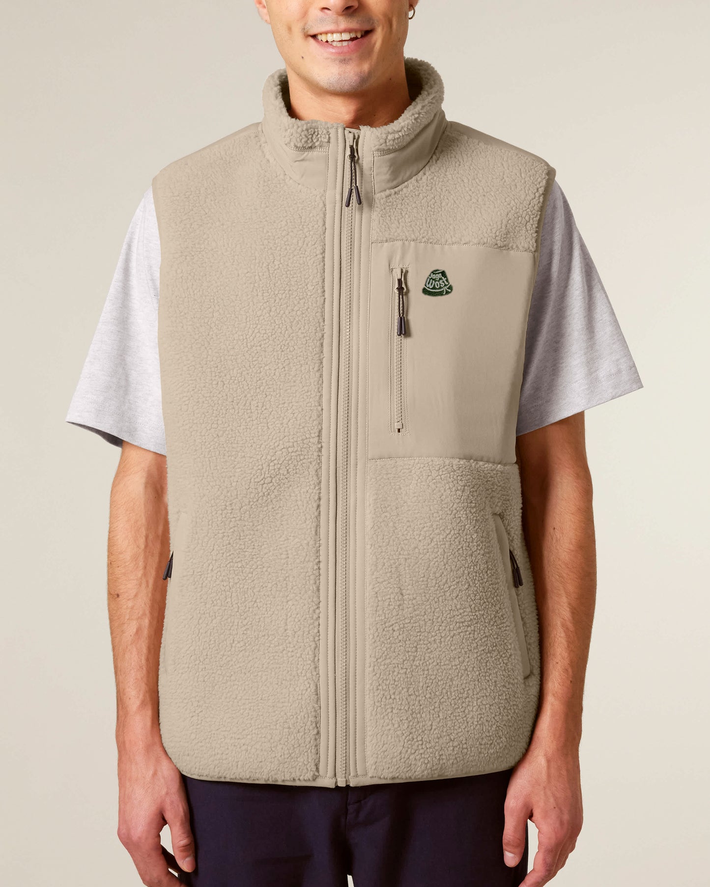 Jagd Fleece Weste für Mann und Frau