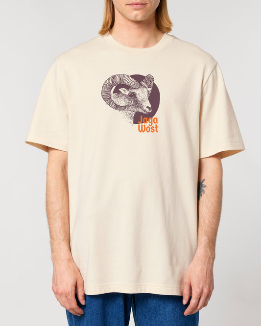 T-Shirt mit Muffel für Mann und Frau