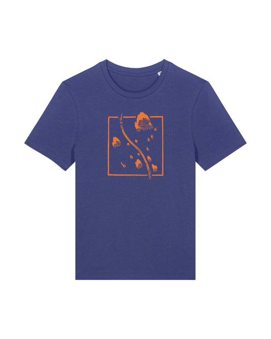 T-Shirt mit Schatten für Damen